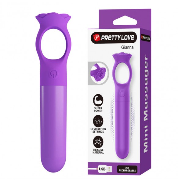 Pretty Love - Gianna Mini Massage (Chargeable - Purple) Pretty Love - Gianna Mini Massage (Chargeable - Purple)